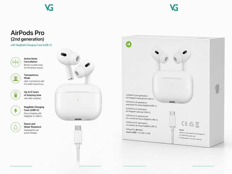 ایرپاد پرو ۲ (نسل دوم) اپل با کیس شارژ USB-C