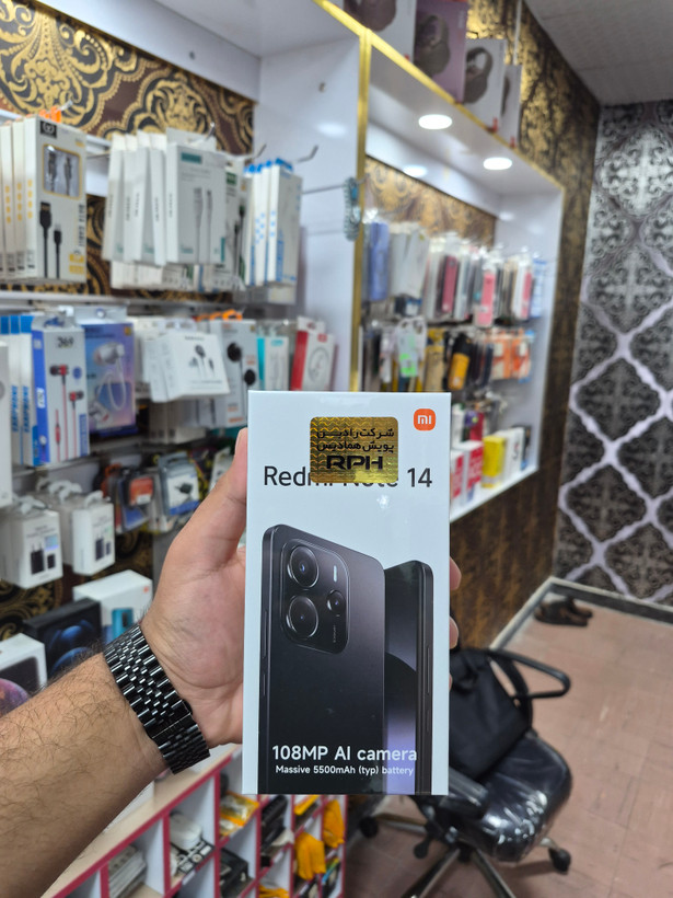 گوشی موبايل شیائومی مدل Redmi Note 14 4G ظرفیت 256 گیگابایت رم 8 گیگابایت