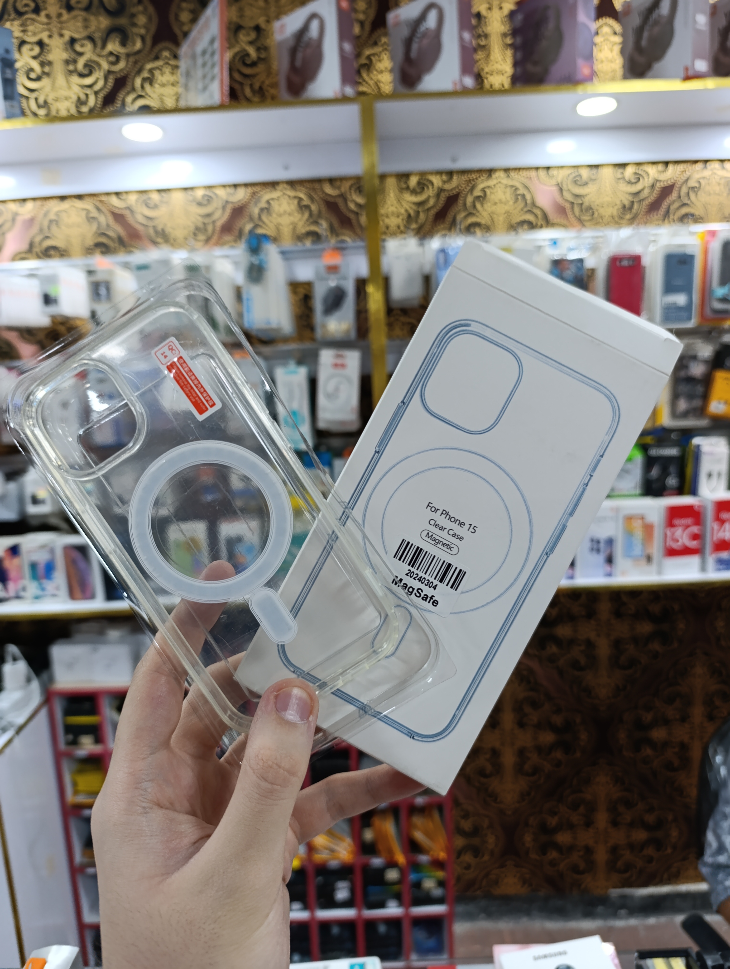 قاب شفاف مغناطیسی آیفون ۱۵ (MagSafe) - ولترا گجت