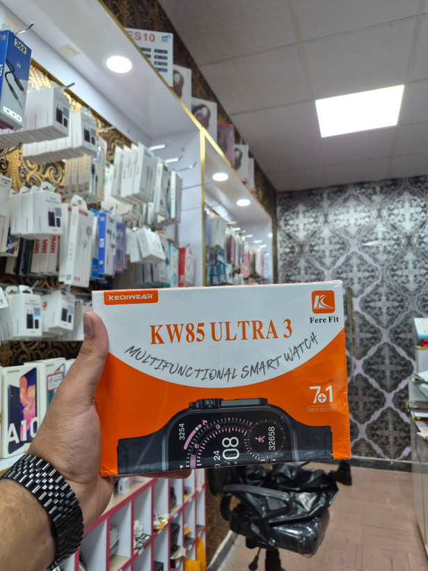 ساعت هوشمند چندمنظوره KEQIWEAR KW85 ULTRA 3