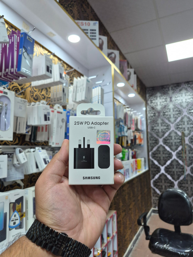 آداپتور اورجینال ۲۵ وات سامسونگ USB-C